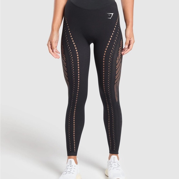 Gym shark tights - Picture 1 of 2